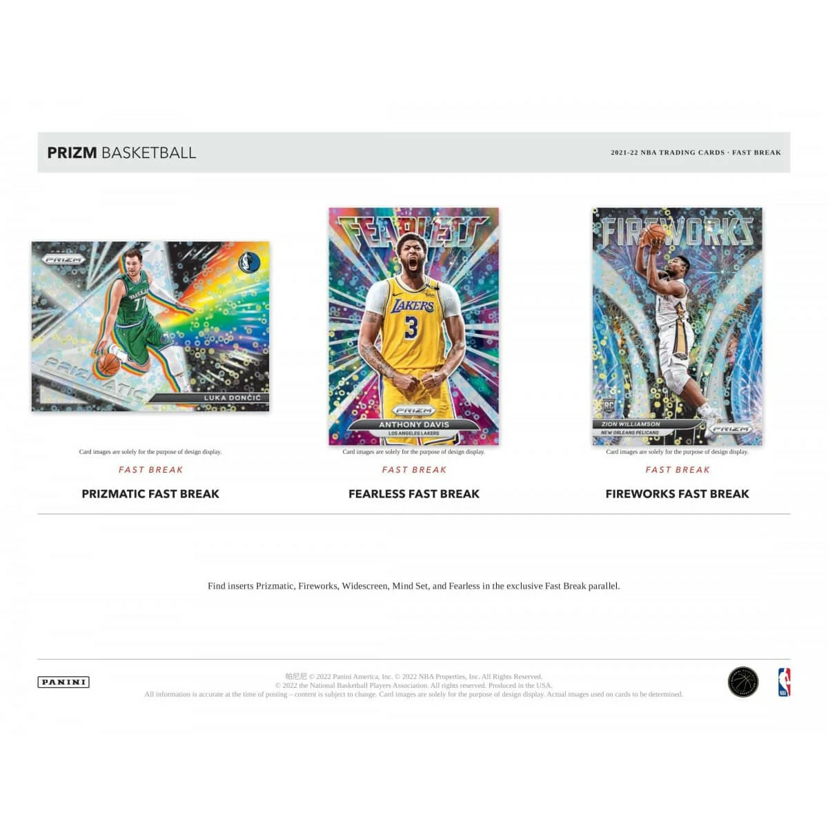 2021/22 Panini Prizm Fast Break Basketball - Hobby Box – Bild 4