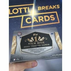 2022 MLB Topps Tier One Baseball - LIVE BREAK!!