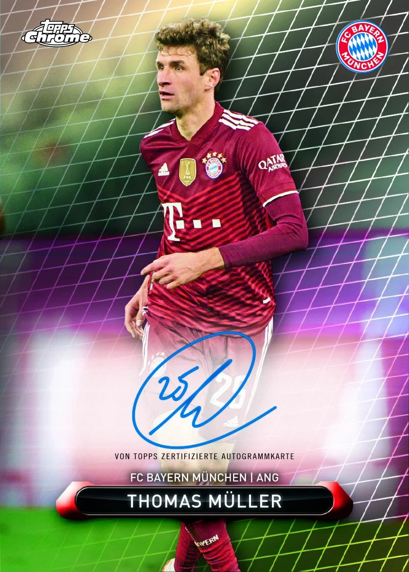 Collectors City TOPPS BAYERN MÜNCHEN CHROME SET – Bild 5