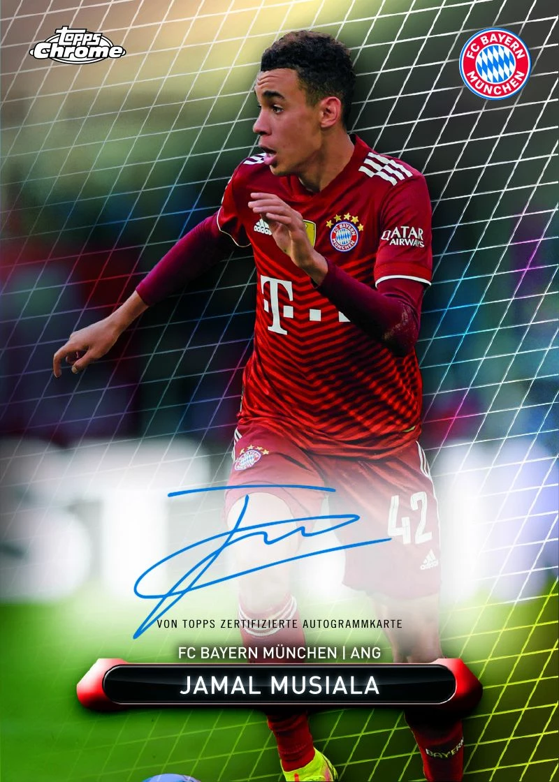 Collectors City TOPPS BAYERN MÜNCHEN CHROME SET – Bild 3