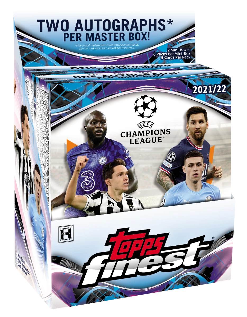 Collectors City TOPPS FINEST UEFA CHAMPIONS LEAGUE 2021/22 BOX – Bild 2