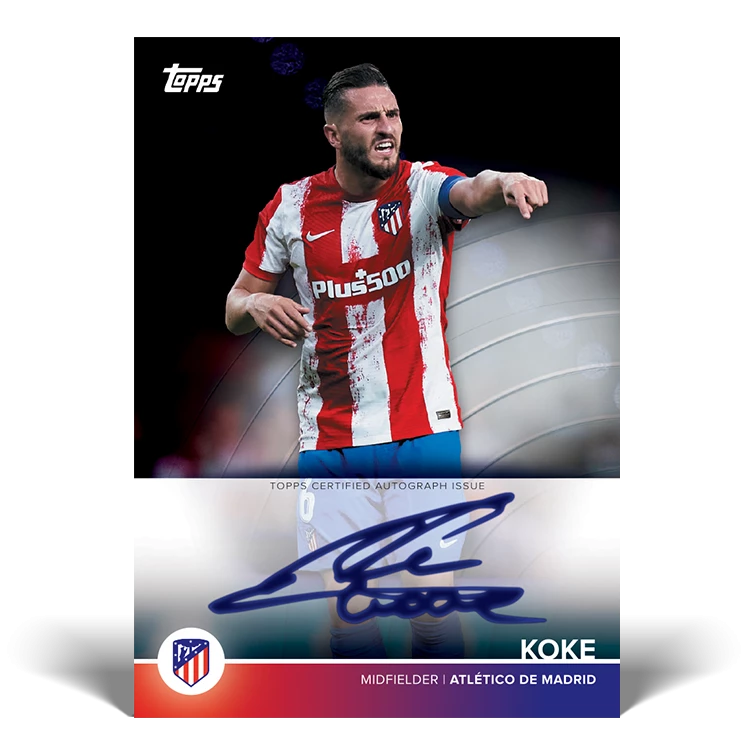 Collectors City TOPPS ATLÉTICO DE MADRID OFFICAL TEAM SET 2021/22 – Bild 3