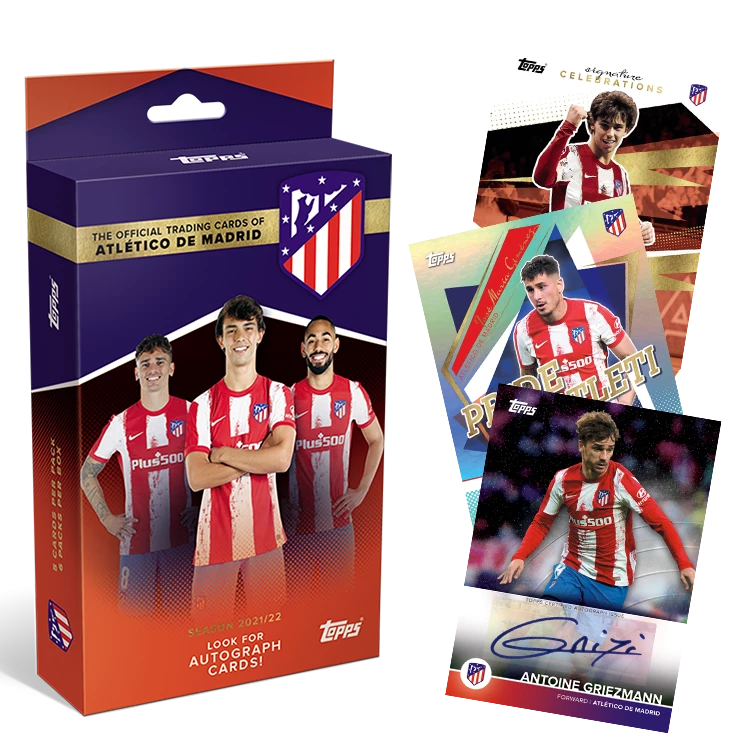 Collectors City TOPPS ATLÉTICO DE MADRID OFFICAL TEAM SET 2021/22 – Bild 2