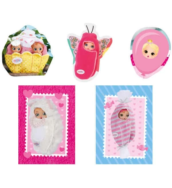 Blue Ocean Baby Born Surprise Sticker - Blister Mit 7 Tüten (=35 Sticker)