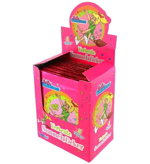 Blue Ocean Bibi Blocksberg Sticker - Display Mit 50 Tüten