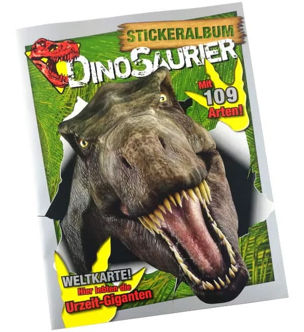 Blue Ocean Dinosaurier Sticker - Sammelalbum