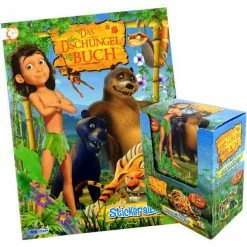 Blue Ocean Dschungelbuch Sticker - Album + Display Mit 50 Tüten