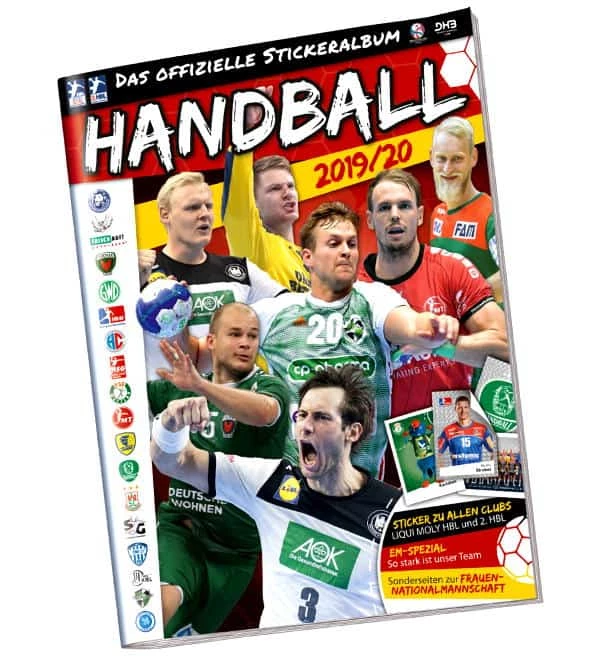 Blue Ocean Handball 2019/20 HBL Sticker - Sammelalbum