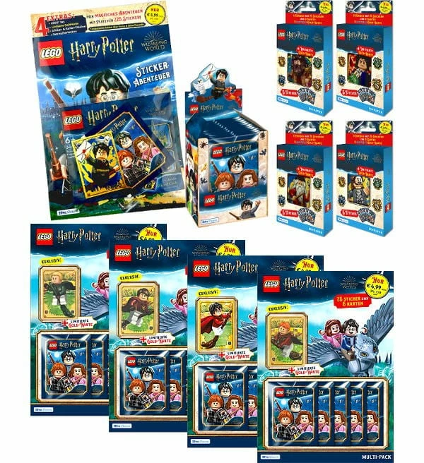 Blue Ocean LEGO Harry Potter Sticker + Cards - Mega-Bundle