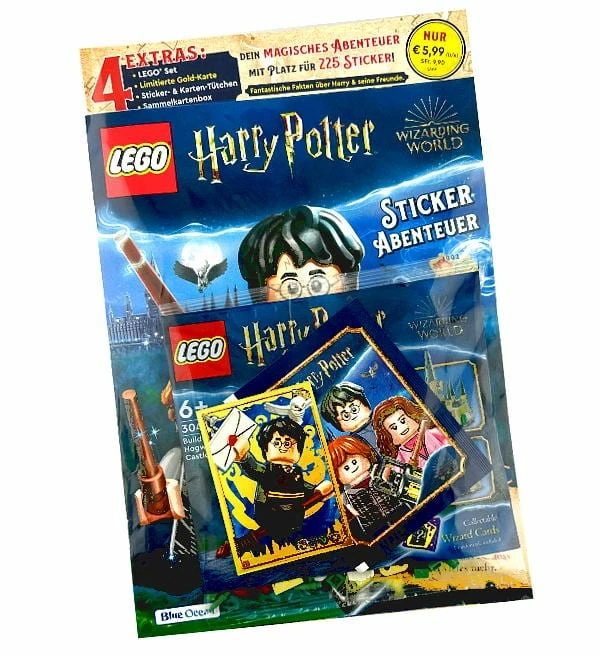 Blue Ocean LEGO Harry Potter Sticker + Cards - Starter-Pack