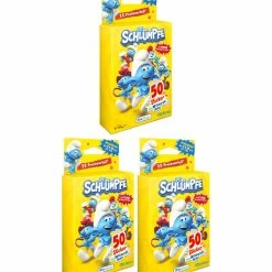 Blue Ocean Schlümpfe Sticker 2022 - 3 Eco-Blister Mit 150 Stickern