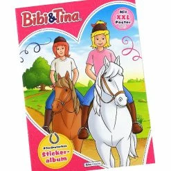 Blue Ocean Bibi & Tina Pferdestarkes Sticker-Album - Sammelalbum