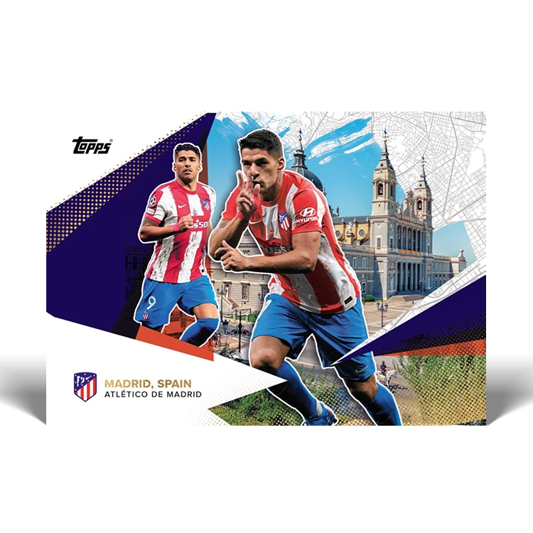 Collectors City TOPPS ATLÉTICO DE MADRID OFFICAL TEAM SET 2021/22 – Bild 7