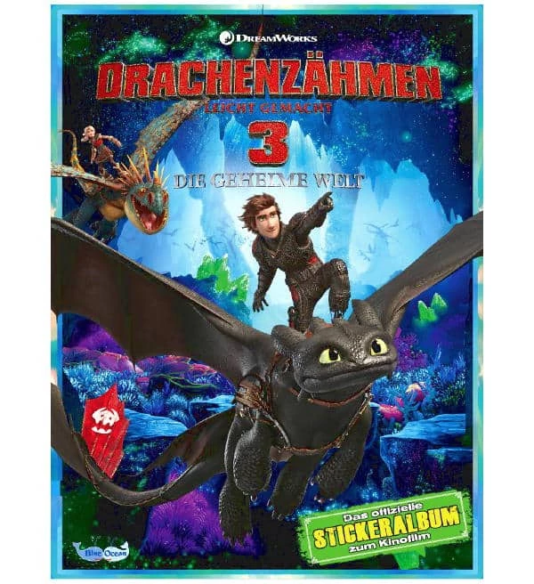 Blue Ocean Dragons 3 Sticker - Sammelalbum