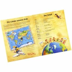 Blue Ocean Felix Sticker-Atlas: Sticker Aus Aller Welt - Sammelalbum