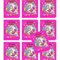 Blue Ocean Filly Mermaids Sticker - 10 Tüten