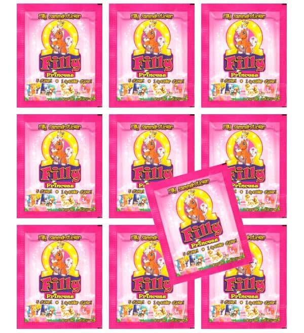 Blue Ocean Filly Princess Sticker - 10 Tüten