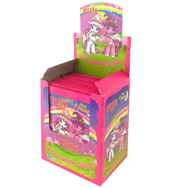 Blue Ocean Filly Witchy Sticker - Display Mit 50 Tüten