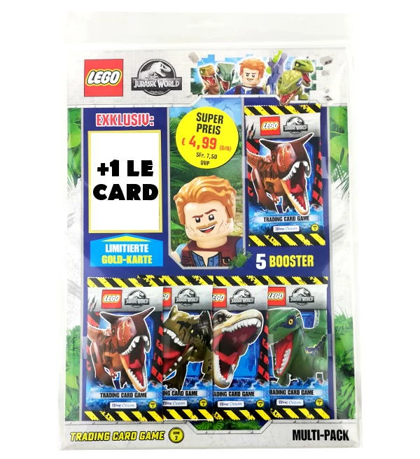 Blue Ocean Lego Jurassic World Serie 2 Trading Cards - Multipack