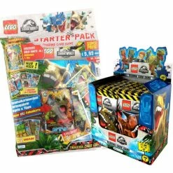 Blue Ocean Lego Jurassic World Serie 2 Trading Cards - Starterpack + Display Mit 50 Tüten