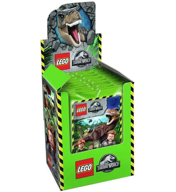 Blue Ocean LEGO Jurassic World Sticker - Display Mit 50 Tüten