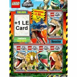 Blue Ocean Lego Jurassic World Trading Cards - Multi-Pack