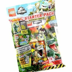 Blue Ocean Lego Jurassic World Trading Cards - Starter Pack
