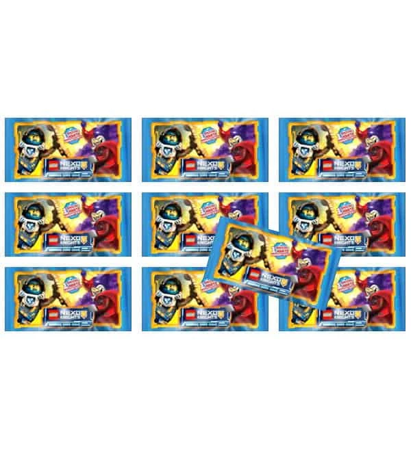 Blue Ocean LEGO Nexo Knights Trading Cards Serie 1 - 10 Tüten
