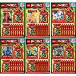 Blue Ocean LEGO Ninjago Legacy Serie 2 Sticker - Alle 6 Multipacks