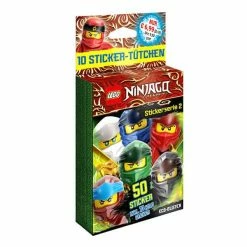 Blue Ocean LEGO Ninjago Legacy Serie 2 Sticker - Blister Mit 10 Tüten