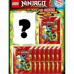 Blue Ocean LEGO Ninjago Legacy Serie 2 Sticker Multipack - 40 Sticker + Minifigur