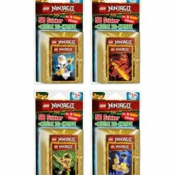 Blue Ocean LEGO Ninjago Legacy Sticker - Alle 4 Blister