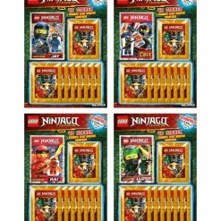 Blue Ocean LEGO Ninjago Legacy Sticker - Alle 4 Multipack