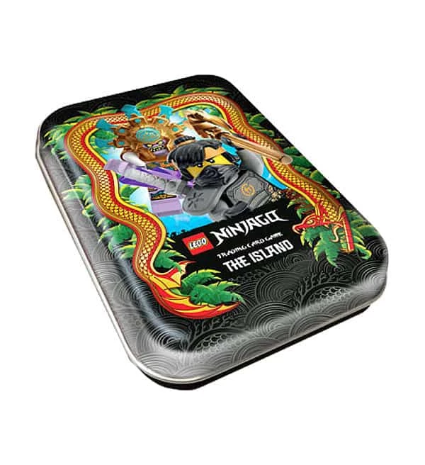 Blue Ocean Lego Ninjago Serie 6 Trading Cards - Mini-Tin Schwarz