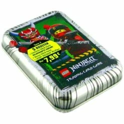 Blue Ocean Lego Ninjago Serie 3 Trading Cards - Mini-Tin Silber