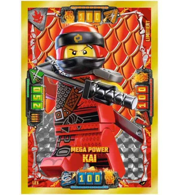 Blue Ocean Lego Ninjago Serie 4 Trading Cards - Starter Pack – Bild 2