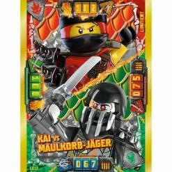 Blue Ocean Lego Ninjago Serie 4 Trading Cards - Alle 4 Blister