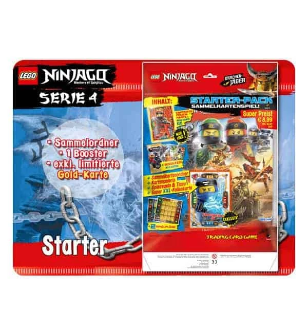 Blue Ocean Lego Ninjago Serie 4 Trading Cards - Starter Pack – Bild 3