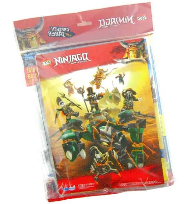 Blue Ocean Lego Ninjago Serie 4 Trading Cards - Starter Pack