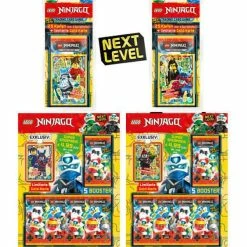 Blue Ocean Lego Ninjago Serie 5 NEXT LEVEL Trading Cards - 2 Blister + 2 Multi-Pack