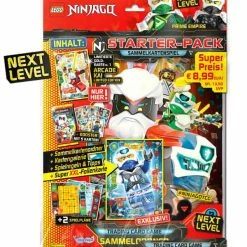 Blue Ocean Lego Ninjago Serie 5 NEXT LEVEL Trading Cards - Starter Pack