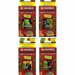 Blue Ocean Lego Ninjago Serie 6 Trading Cards - Alle 4 Blister