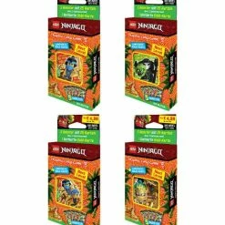 Blue Ocean Lego Ninjago Serie 6 NEXT LEVEL Trading Cards - Alle 4 Eco-Blister