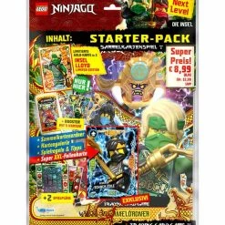 Blue Ocean Lego Ninjago Serie 6 NEXT LEVEL Trading Cards - Starter Pack