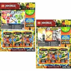 Blue Ocean Lego Ninjago Serie 6 NEXT LEVEL Trading Cards - Super-Pack-Bundle