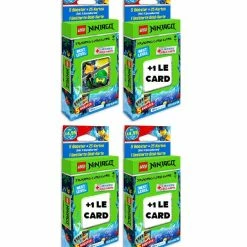 Blue Ocean Lego Ninjago Serie 7 NEXT LEVEL Trading Cards - Alle 4 Blister
