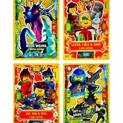 Blue Ocean Lego Ninjago Serie 7 NEXT LEVEL Trading Cards - LE22, LE23, LE24, LE25