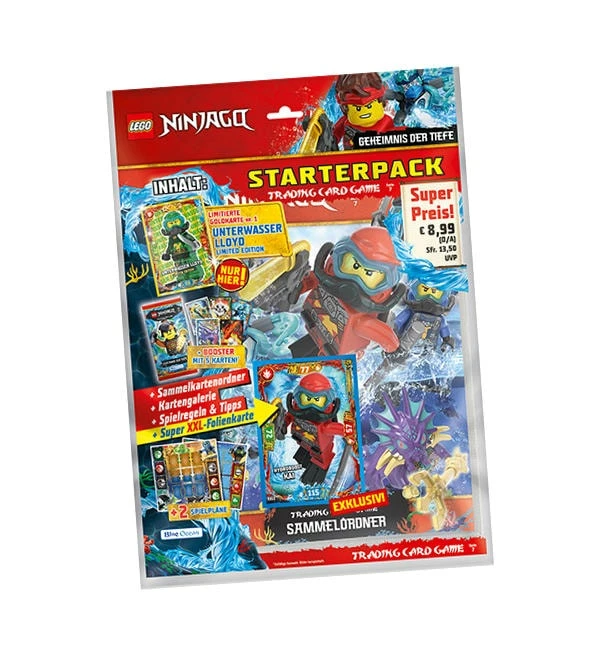 Blue Ocean Lego Ninjago Serie 7 Trading Cards - Starterpack