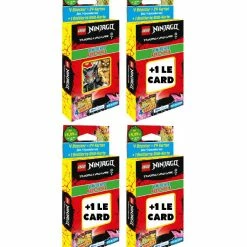 Blue Ocean Lego Ninjago Serie 8 Trading Cards - Alle 4 Eco-Blister