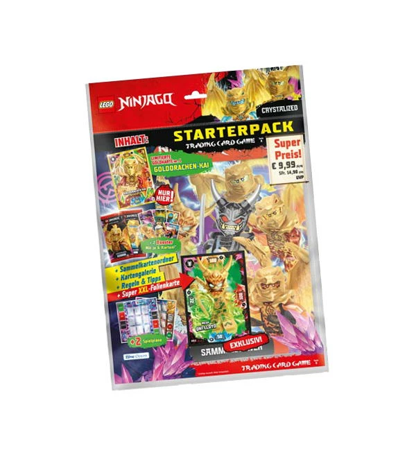 Blue Ocean Lego Ninjago Serie 8 Trading Cards - Starterpack